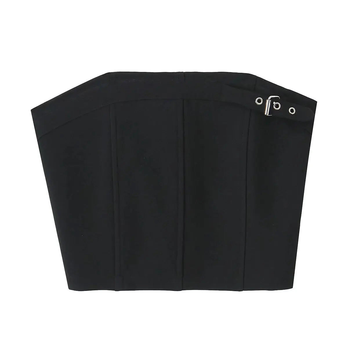Cyflymder  Retro American Hot Girl Slim Fit Strapl Cinched Waist  A-Line Skirt SetWith Se Inner ortigh Waist Street
