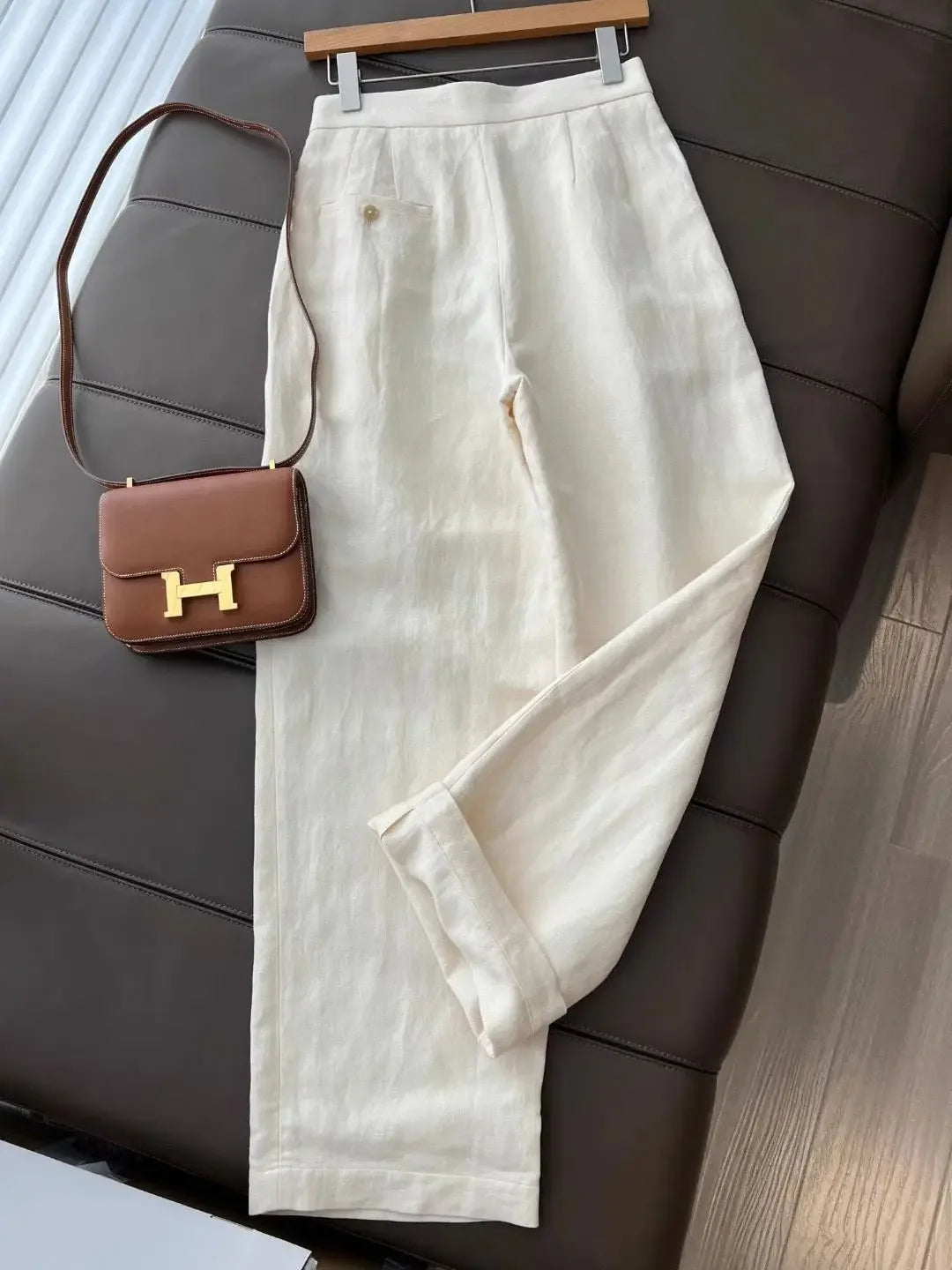 Cyflymder  New Korean style fashion design temperament  vest  wide-leg pants two-piece suit