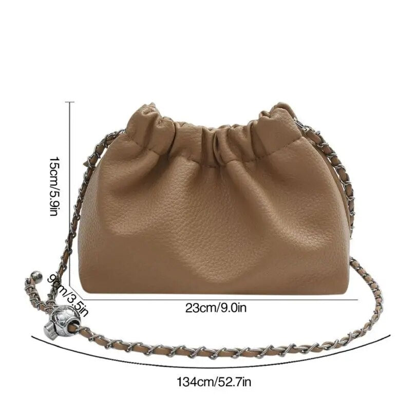 Cyflymder Trendy Designer Handbags Purses Women Shoulder Crossbody Bags New Fashion Vegan Leather Casual Messenger Bag High Quality