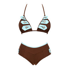 Cyflymder   Micro Bikinis Sexy Women Swimsuit Female Push Up Swimwear Brazilian Bikini Patchwork Bathing Suit Beachwear Bandeau Biquini
