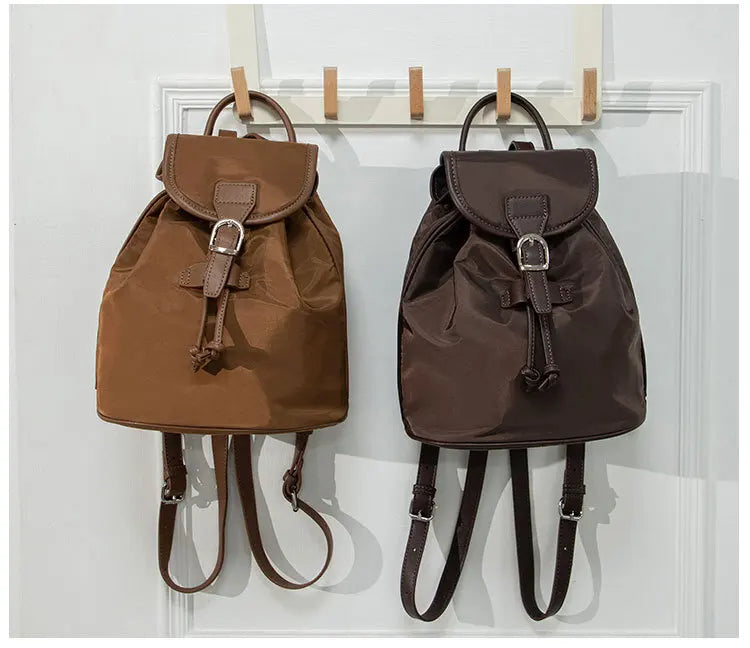 Cyflymder  Fashion Simple Design Unisex Oxford Backpack College Women's Shoulder Back Beach Bag School Casual Korean Style Bagpack
