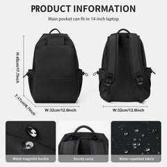 Cyflymder School Backpack For Women Men Waterproof College Backpack Lightweight Travel Backpack Rucksack Casual Daypack Laptop Backpacks