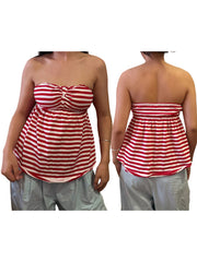 Cyflymder  Sexy Off Shoulder Ruffle Crop Top Sleeveless  Fit Solid Color Blouse for Beach Vacation or Date Night Outfits