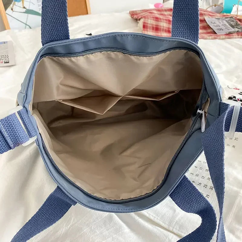 Cyflymder  Nylon Ladies Tote Messenger Bag Oxford Handbag Cross body Bags for Girls Satchels Waterproof Canvas Women Handbags Shoulder Bags