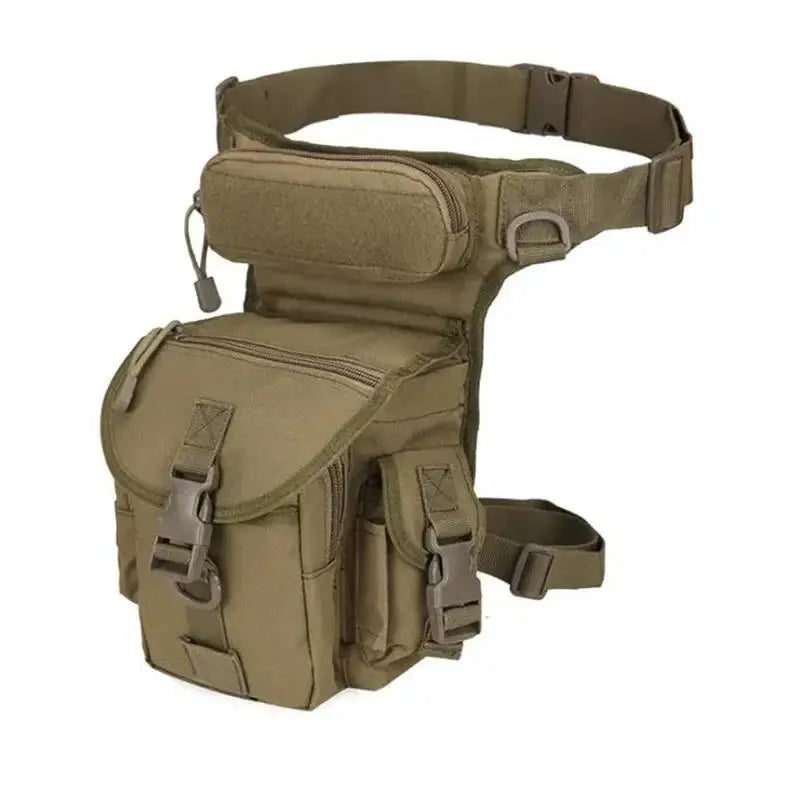 Cyflymder  Practical Camouflage Shoulder Crossbody Bags Outdoor Sports Multifunctional Men Leg Bag Accessories Travel Fishing Tackle