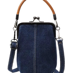 Cyflymder  Unique design women Shoulder Bag Denim small handbags Jeans female messenger bags phones sling bags Bolsa blue bao