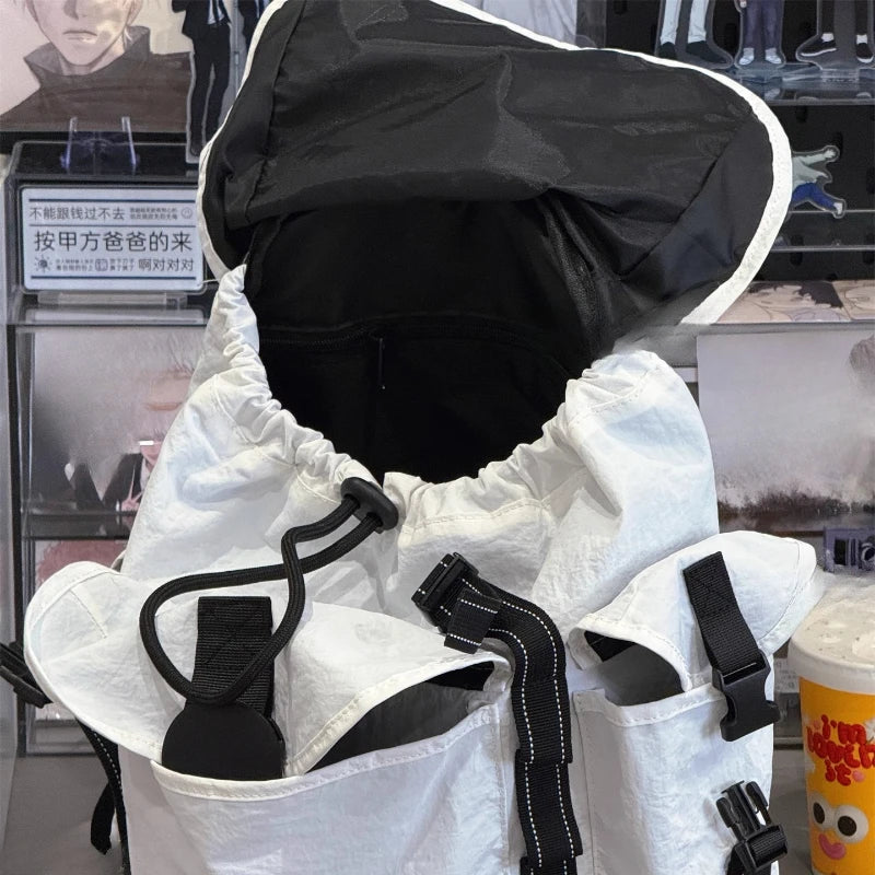 Cyflymder  New Outdoor Casual Travel Women Backpack Vintage All Match Students Preppy Schoolbags High-capacity Backpacks Y2k Aesthetic