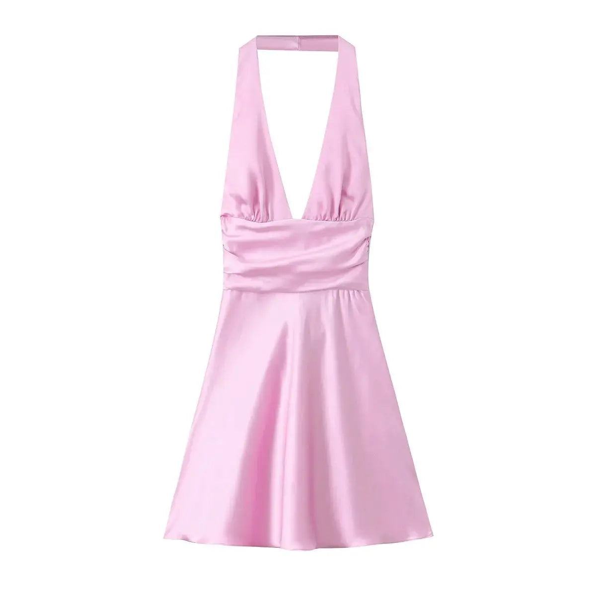 Cyflymder  Satin ter Ne Dr Sling Sle Bal Women's Costume Streetswear Poly Esthetica mid Waist A-Line Skirt Dr