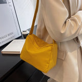 Cyflymder Large-capacity Shoulder Bag New Women's Fashion Simple Commuter Messenger Tote Bag Black Purses and Handbags
