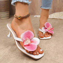 Cyflymder  Women's Slippers Casual Fashionable  High Quality Shoes for Women Shallow Women Sandals Elegant Flowers Design Women's Slippers