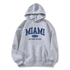 Cyflymder  Women's Letter Printed Hooded Sweatirt Long Sve Polyester Fiber Autumn Season Faionable Streetwear Sle