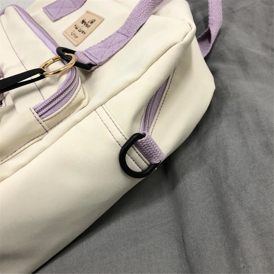 Cyflymder  Kawaii Backpack Women Back Pack Cute Mochila Japanese High School Girls Backpack School Bags for Teenage Girls Multi Pockets Sac