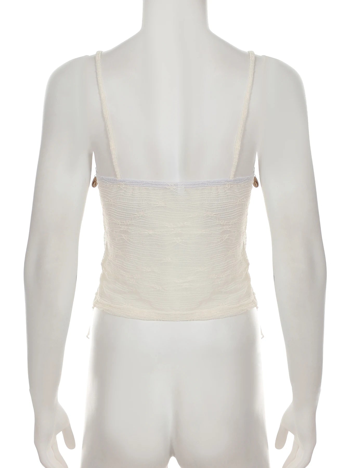 Cyflymder  Holiday Split Mesh Camis Tops Beach Style See Through Sexy Slim Deep V-Neck Sleeveless Tank Tops Women Summer Fashion