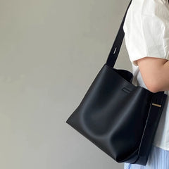 Cyflymder  Y2k Aesthetic Vintage All Match Simple Shoulder Bags Office Lady Elegant Casual Underarm Bag Solid Korean Fairy Women's Handbags