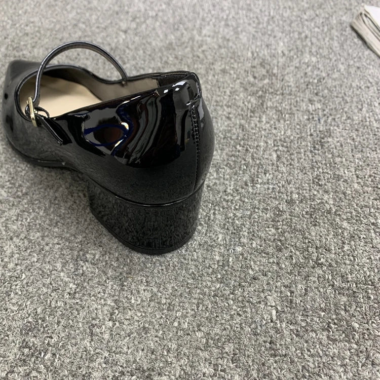 Cyflymder  Korean Shoes Slip-on Clogs Platform Pointed Toe Women's Heels All-Match Shallow Mouth Female Footwear Casual Sneaker