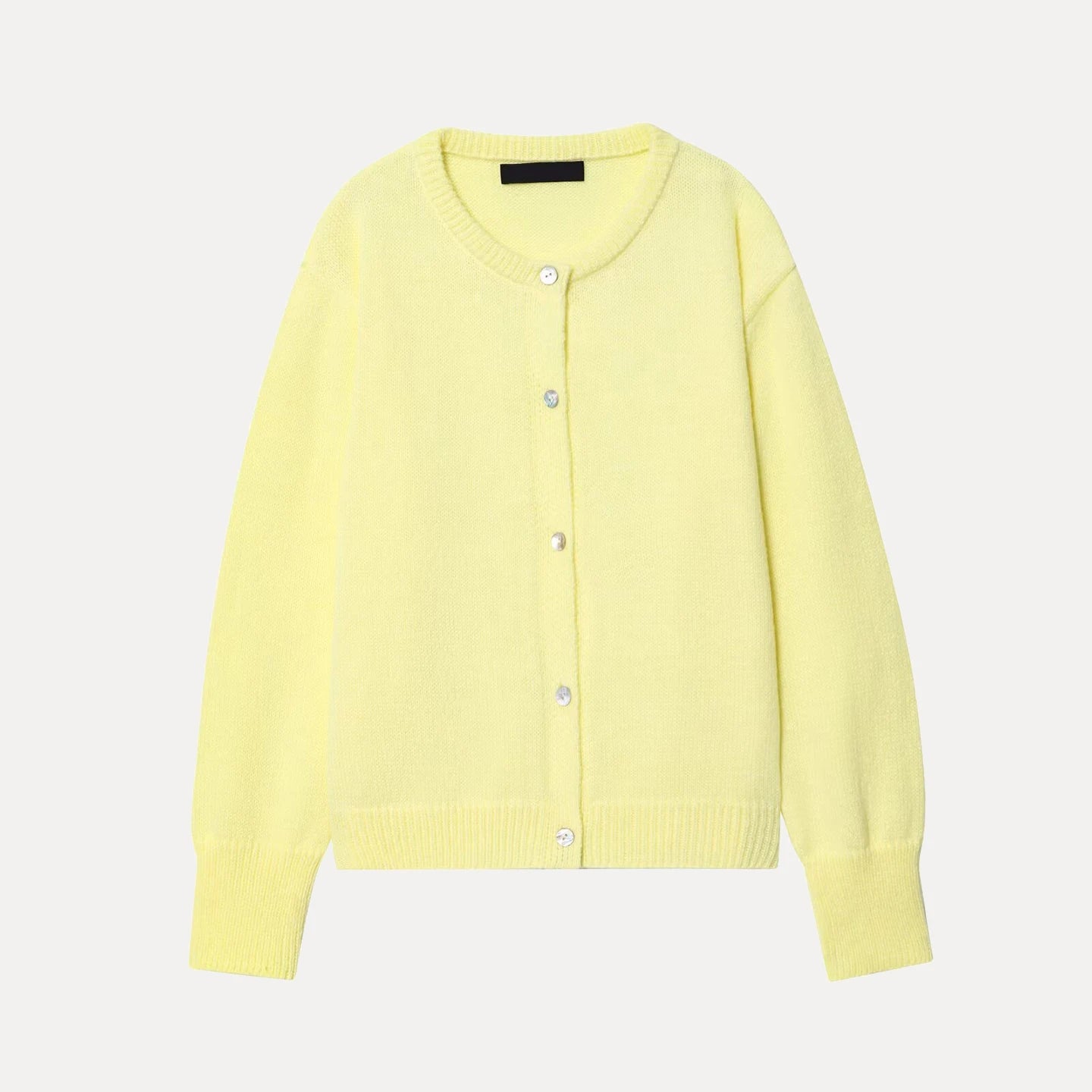 Cyflymder  Lazy Faion Knitted Cardigan Women's Sle Simple Ele Daily Wear Z 2025 Autumn New Arrival Open Front Sweater