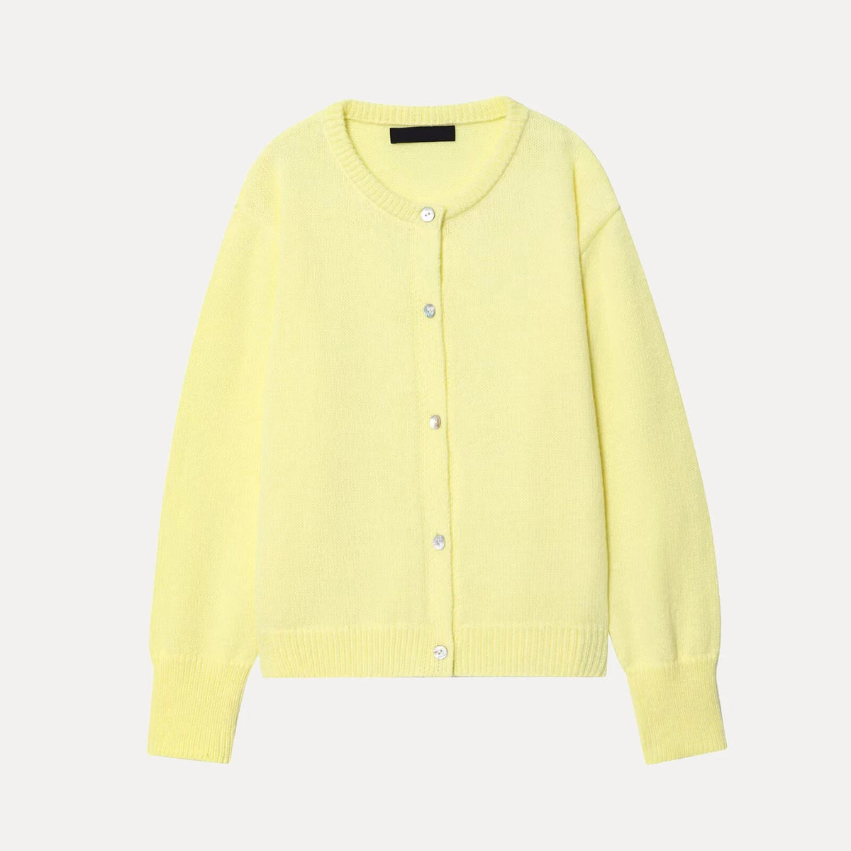 Cyflymder  Lazy Faion Knitted Cardigan Women's Sle Simple Ele Daily Wear Z 2025 Autumn New Arrival Open Front Sweater