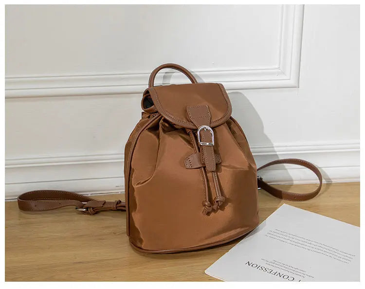 Cyflymder  Fashion Simple Design Unisex Oxford Backpack College Women's Shoulder Back Beach Bag School Casual Korean Style Bagpack