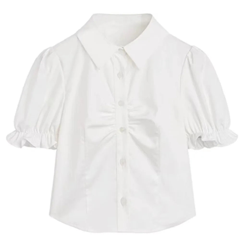 Cyflymder  Kawaii Preppy Style Suit Black Slip Dress White Blouse Spring Sweet Korean Fashion Femle Outfit Women Elegant Two Pieces