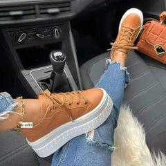 Cyflymder  Spring Autumn Women Vulcanized Sneakers Ladies Breathable Slip-On Shoes for Female Casual Sport Platform Shoes Zapatos De Mujer