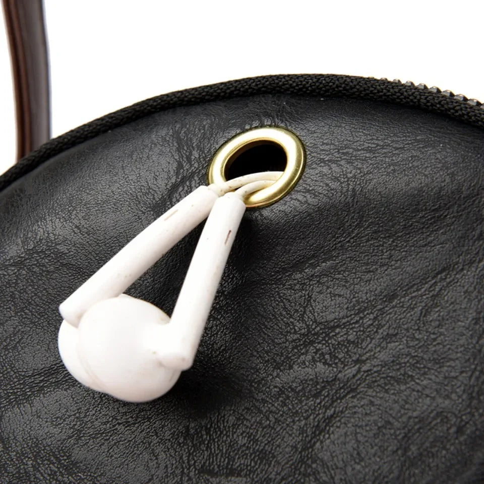 Cyflymder  Luxury 3-Layer Pockets PU Leather Women's Leisure Shoulder Bag and Purses Fashionable Lotus Pattern Crossbody Bag Ladies Sac