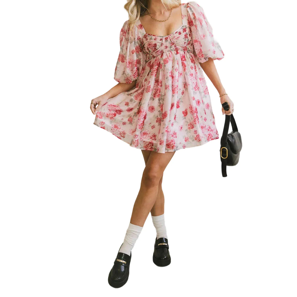 Cyflymder  Women s Vintage Polka Dot Swing Dress Retro 1950s Rockabilly Cocktail Party Dress Short Sleeve Sweetheart Neckline Dress