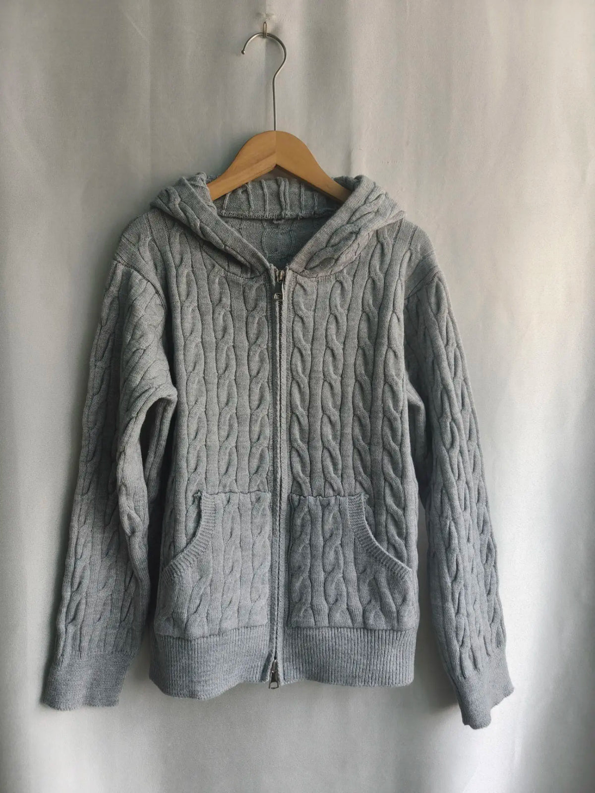 Cyflymder  Korean High Street All Match Knitted Zipper Design Cardigan Y2k 2000s Popular Casual Lazy French Clothes Cool Girl Punk Sweters