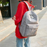Cyflymder Fashion Backpack Corduroy Women Backpacks For Teenager Girls Student School Bag Backpack Striped Female Shoulder New Travel Bags