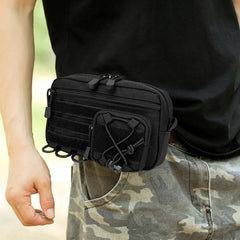 Cyflymder  Men Waist Belt Bag Fanny Pack Molle Accessories  Mobile Bag For Multifunctional Climb Camping Male Tool Gear Hip Bag Waist Pouch
