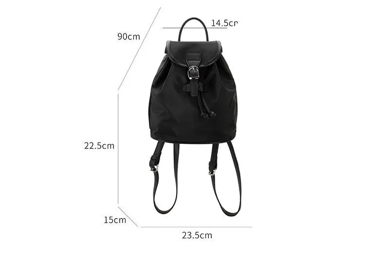 Cyflymder  Fashion Simple Design Unisex Oxford Backpack College Women's Shoulder Back Beach Bag School Casual Korean Style Bagpack