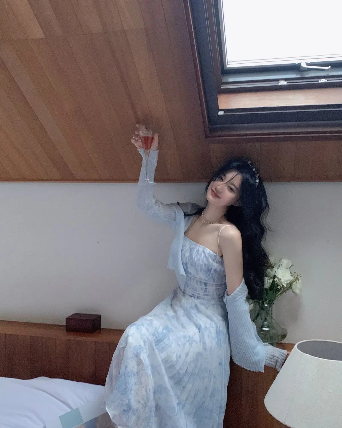 Cyflymder  Spring Summer Dress Cardigan Floral Suspender Skirt Two-piece Suit Dress Women A Line Vintage Korean Midi Dresses