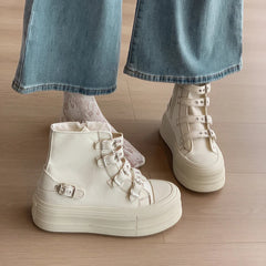 Cyflymder  Winter New Round Toe Thick Sole Casual Short Boots for Women Fashionable Hot Selling Sexy Anti Slip Sports Walking Boots