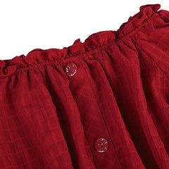 Cyflymder  Womens Medieval Blouse Vintage Off Shoulder Shirts Half Sleeve Shirt Medieval Boho Blouses Pirate Crop Top Carnival Party Outfit