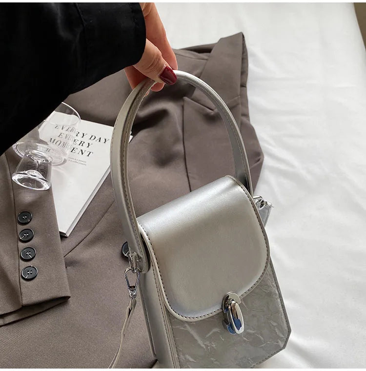 Cyflymder  Women Mini Cellphone Bag Vintage Casual All Match Purses and Handbags Streetwear Y2k Aesthetic Shoulder Crossbody Bags
