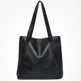 Cyflymder Women's Luxury Handbag New Fashion Women's Shoulder Bag Large Capacity Retro Soft Pu Leather High Quality Tote Bag for Women