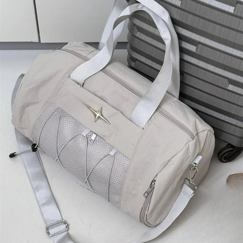 Cyflymder  Vintage Y2k Aesthetic Simple Gym Bags Women Casual Shoulder Underarm Bag Grunge All Match Trendy Handbags Crossbody Streetwear