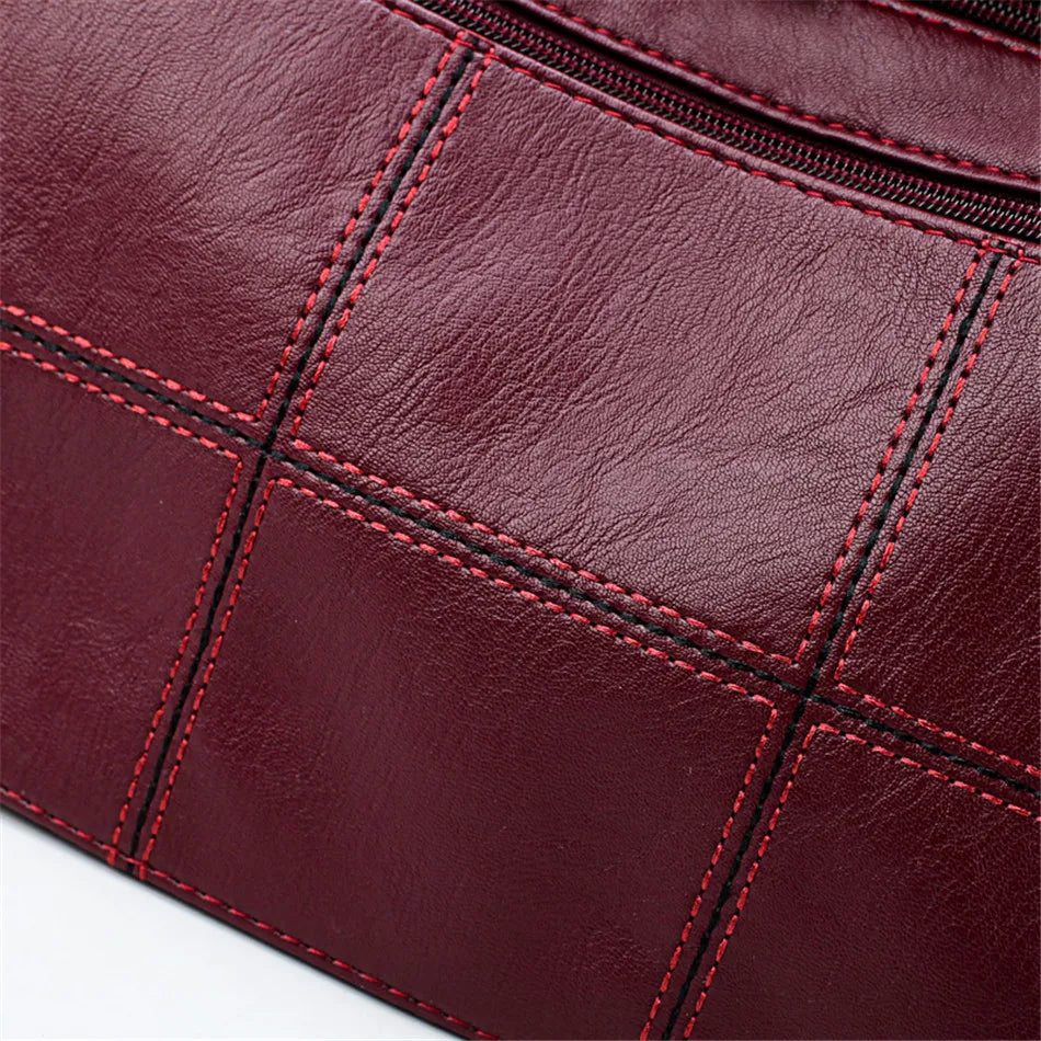 Cyflymder  2 Layers Genuine Brand Leather Shoulder Messenger Luxury Handbags Women Bags Designer High Quality Crossbody Bags for Women Sac