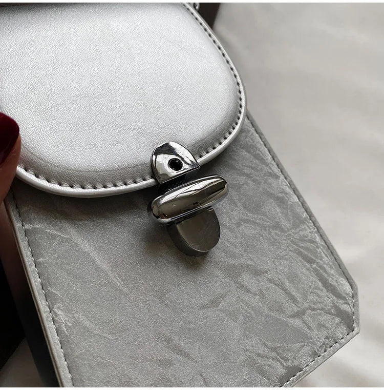 Cyflymder  Women Mini Cellphone Bag Vintage Casual All Match Purses and Handbags Streetwear Y2k Aesthetic Shoulder Crossbody Bags