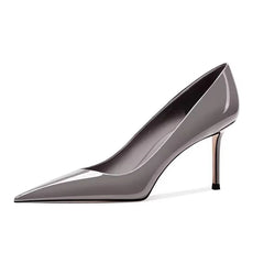 Cyflymder  Light Luxury Pointed Thin Heel Shallow Mouth High Heels Elegant Office Professional Versatile Daily Wear Women Single Shoes