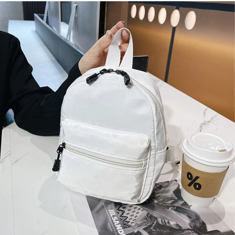 Cyflymder Classic Cute Solid Women Backpack High Quality Designer Nylon Causal Backpack for Girl Sweet Fashion Women Backpack