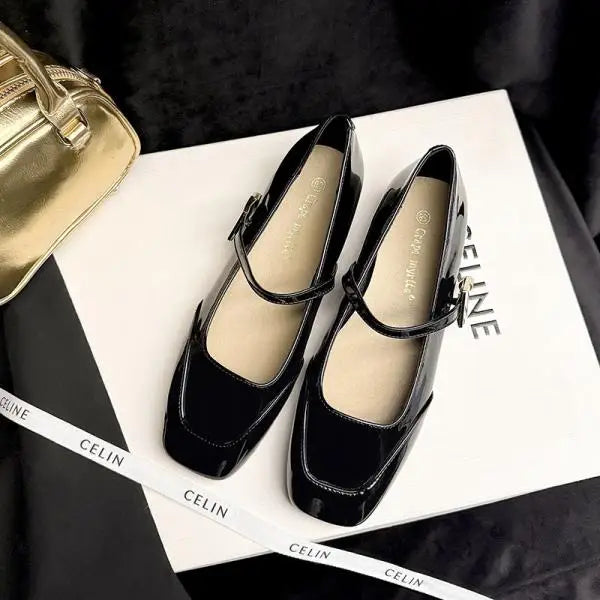 Cyflymder  Shoes Sandals Ladies Casual Heels Sexy Pump 2025 Mary Jane Square Toe Basketball Platform African Comfortable 3cm Crossdressers