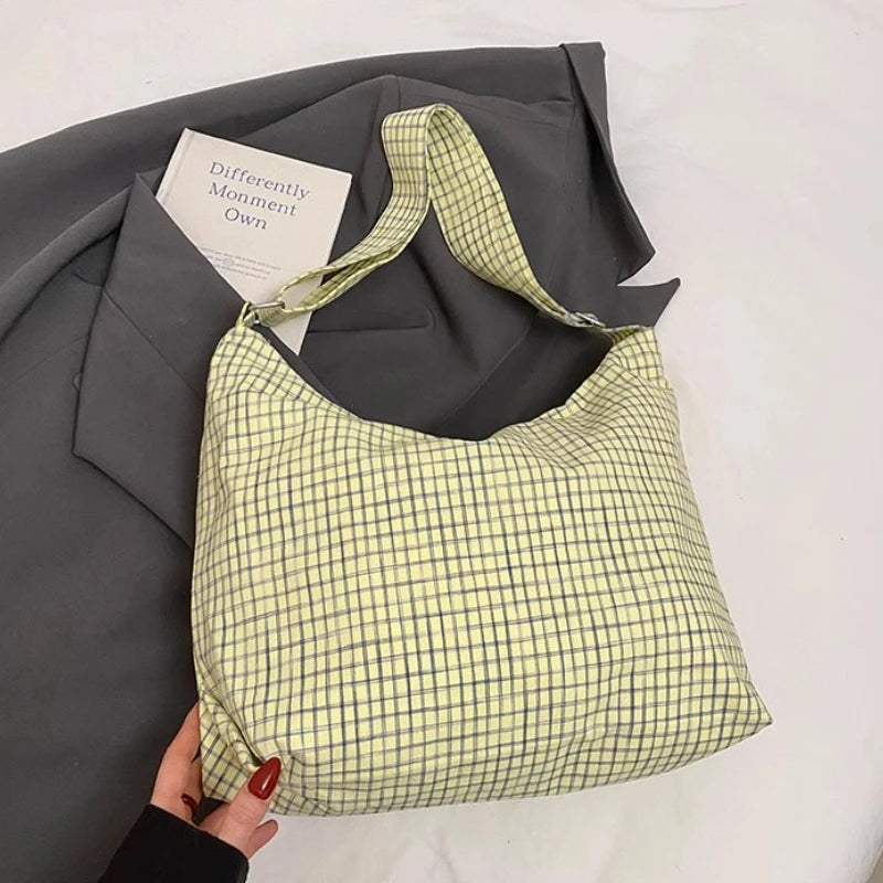 Cyflymder  Vintage Y2k Aesthetic All Match Shoulder Bag Cartoon Kawaii Dog Striped Women's Handbags Streetwear Grunge Casual Crossbody Bags