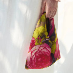 Cyflymder  Y2k Aesthetic Harajuku Women Mini Top-Handle Bags Fashion Fairy Flower Print Purses and Handbags Luxury Design Elegant Clutches