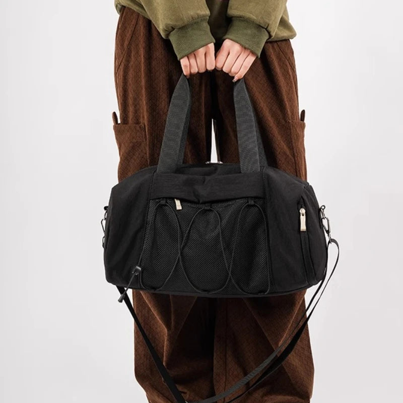 Cyflymder  High-capacity All Match Fashion Shoulder Bag Y2k Aesthetic Fashion Women Gym Bags Korean Chic Casual Travel Handbags Crossbody