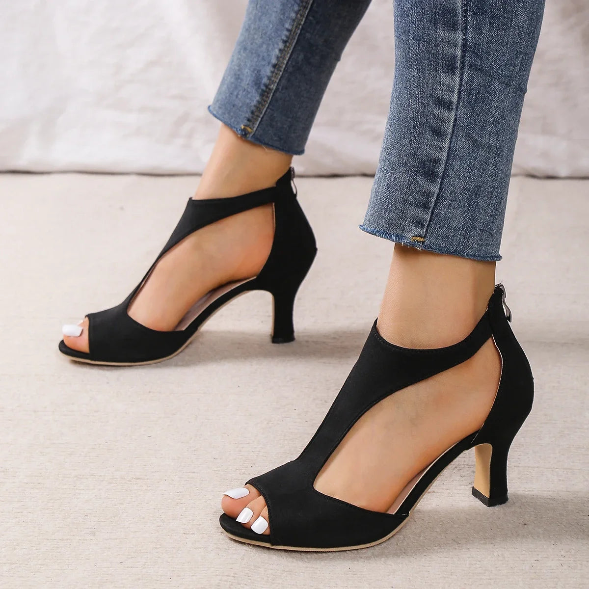 Cyflymder  Summer Outdoor Casual Slippers Sexy Fashion Platform Flip Flops Designer High Heels Sandals Wedges Pumps Shallow Slides