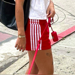 Cyflymder  Women's Summer Y2K Retro Striped Patchwork Shorts Casual Loose Elastic Waist Sporty Boxers Sleep Bottoms with Pockets