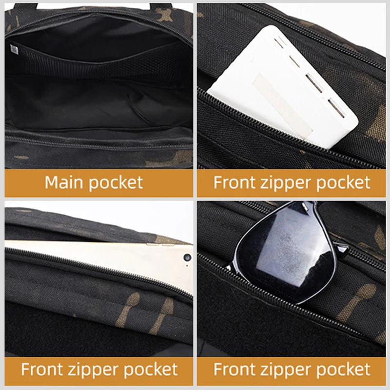 Cyflymder  Tactical Climbing Bag Molle Large Messenger Outdoor Travel Sports Commuting Camping Shoulder Crossbody Bags Weekend Trip Handbag