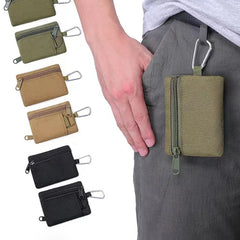 Cyflymder Outdoor EDC Molle Pouch Wallet Zipper Waist Fanny Pack Mobile Phone Pouch Belt Waist Bag EDC Gear Bag