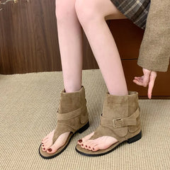 Cyflymder  New Summer Women Sandals Rome Fashion Comfortable Flip Flops Designer Shoes Women Flat Outdoor Women Sandals 5686