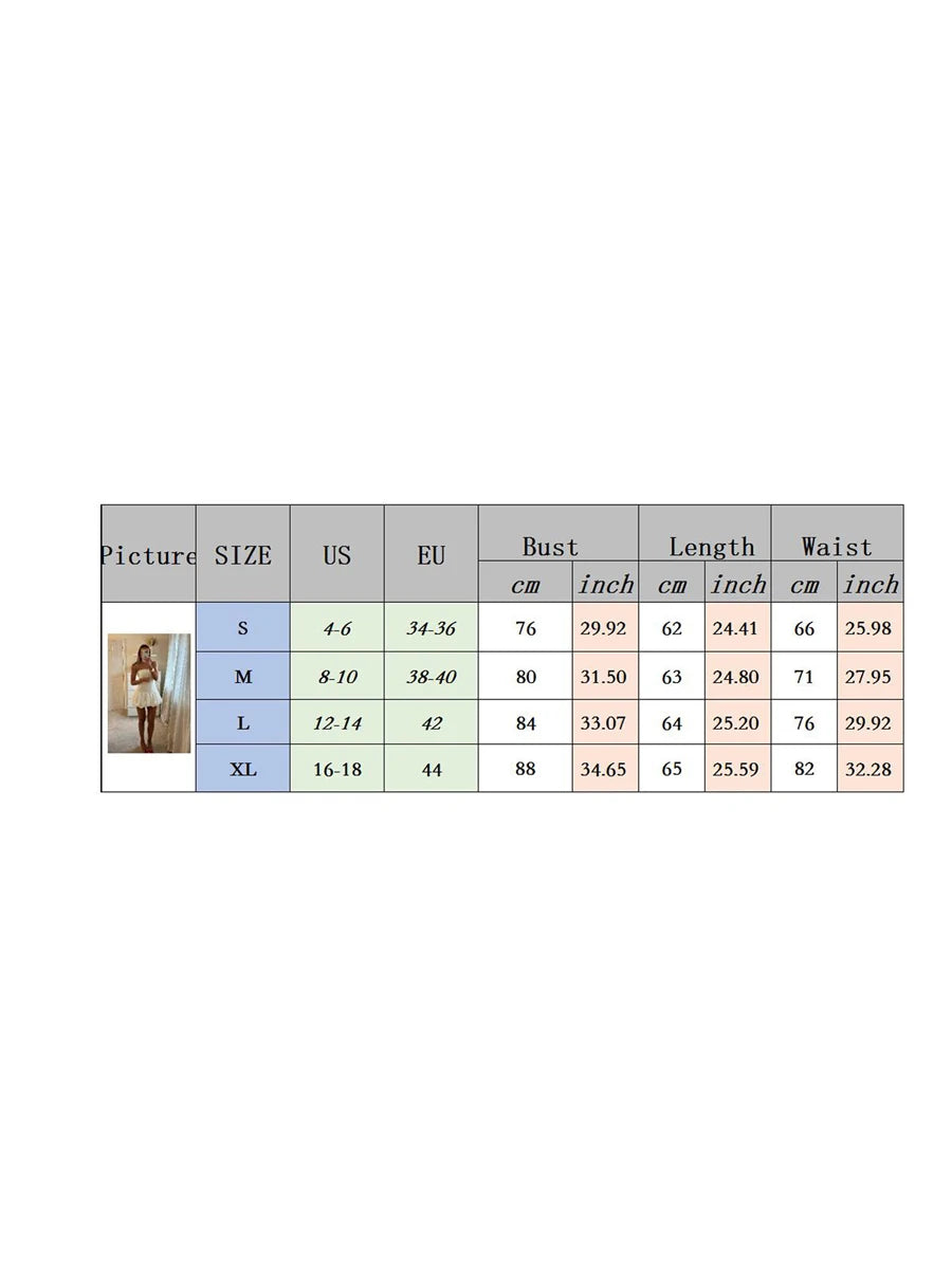 Cyflymder  Contrast Color Mini Folds Dress For Women Strapless Sexy Slim Sleeveless Ruched Splice Y2K Beach Female Club Party Dress